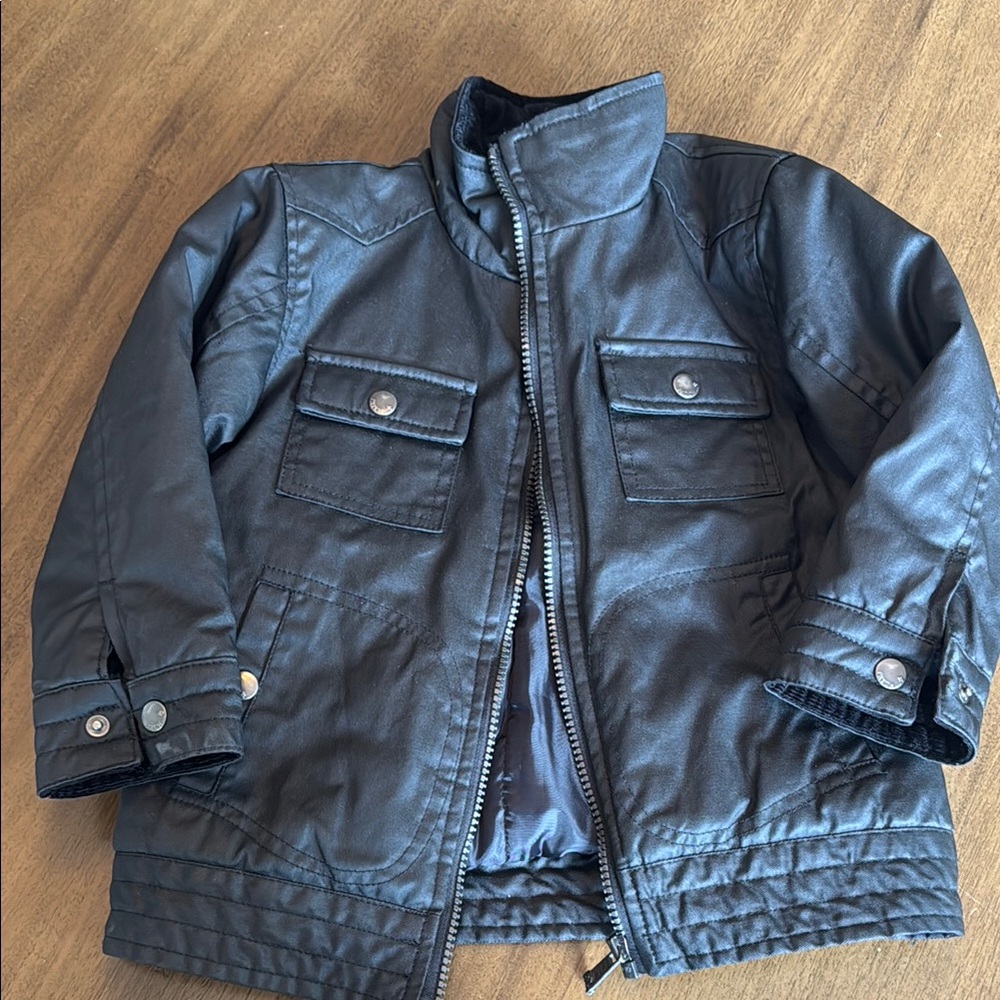 Pumpkin Patch Black Puffer Jacket